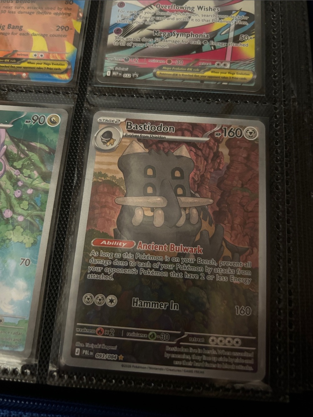 Bastiodon Holo Trading Card - Gray